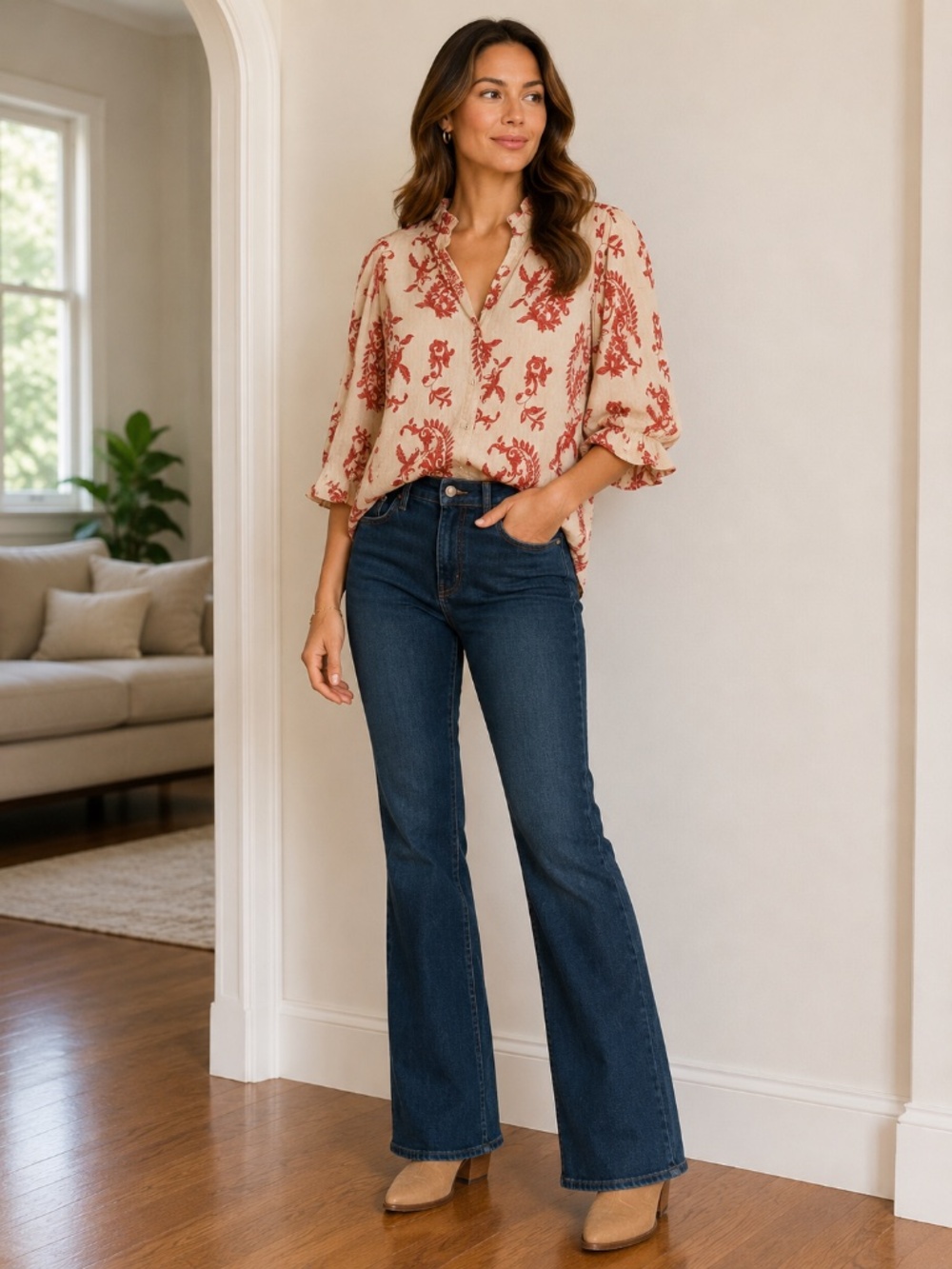 GiGiO Romantic Blouse NWT